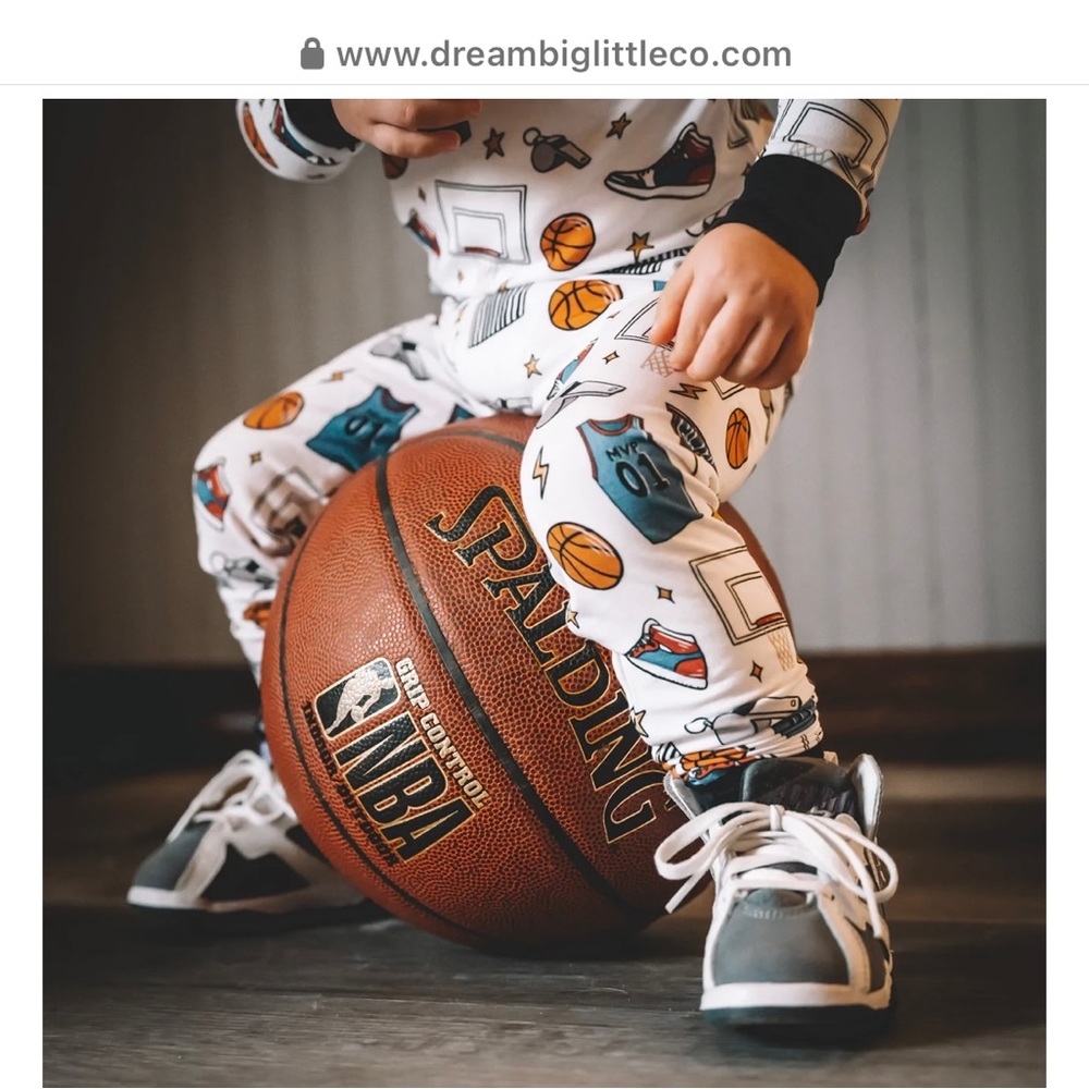 COPY - NEW! Basketball Bamboo Jamies!